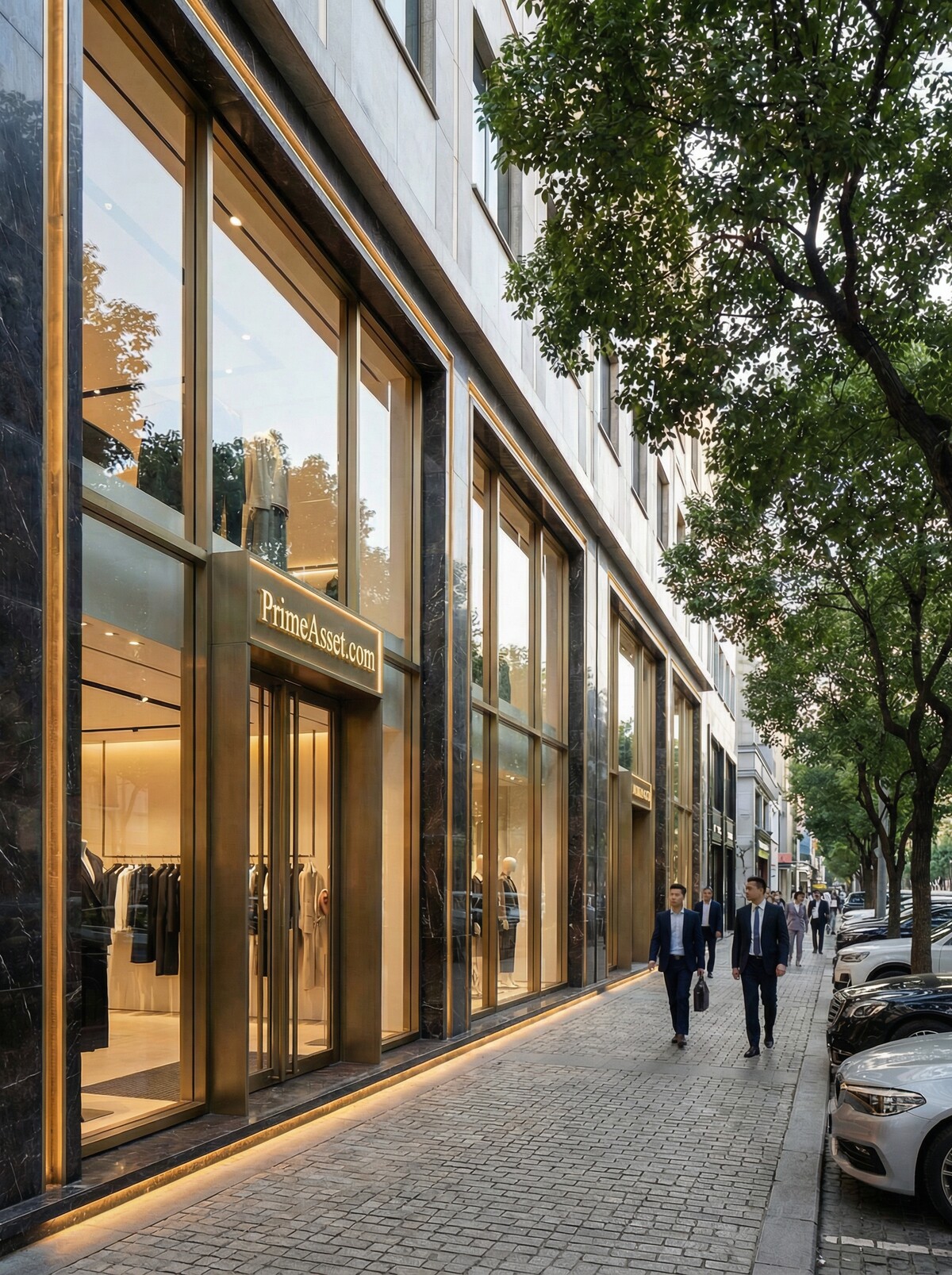 Premium storefront on prime real estate location